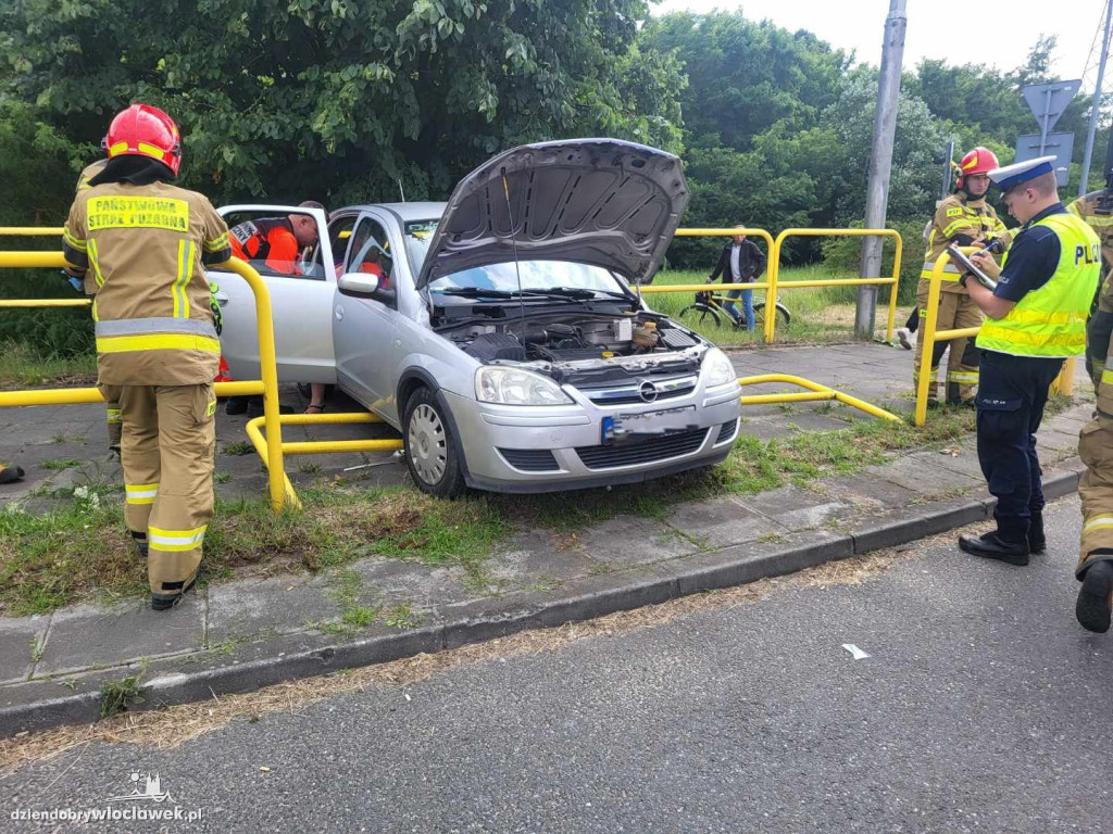 Zderzenie na skrzyżowaniu z DK91