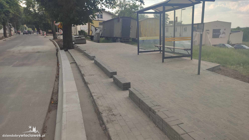 Wyszyńskiego z nową nawierzchnią i chodnikami