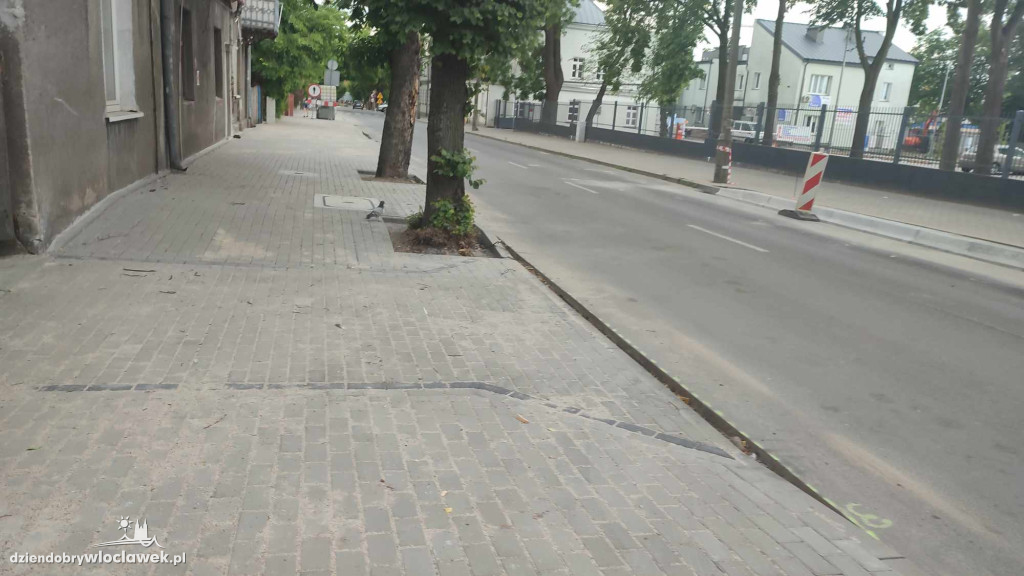 Wyszyńskiego z nową nawierzchnią i chodnikami