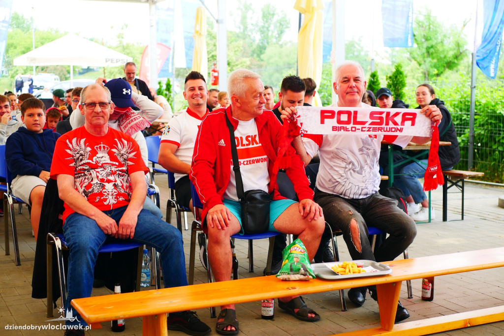 Strefa kibica na Słodowie: mecz Polski - Holandia
