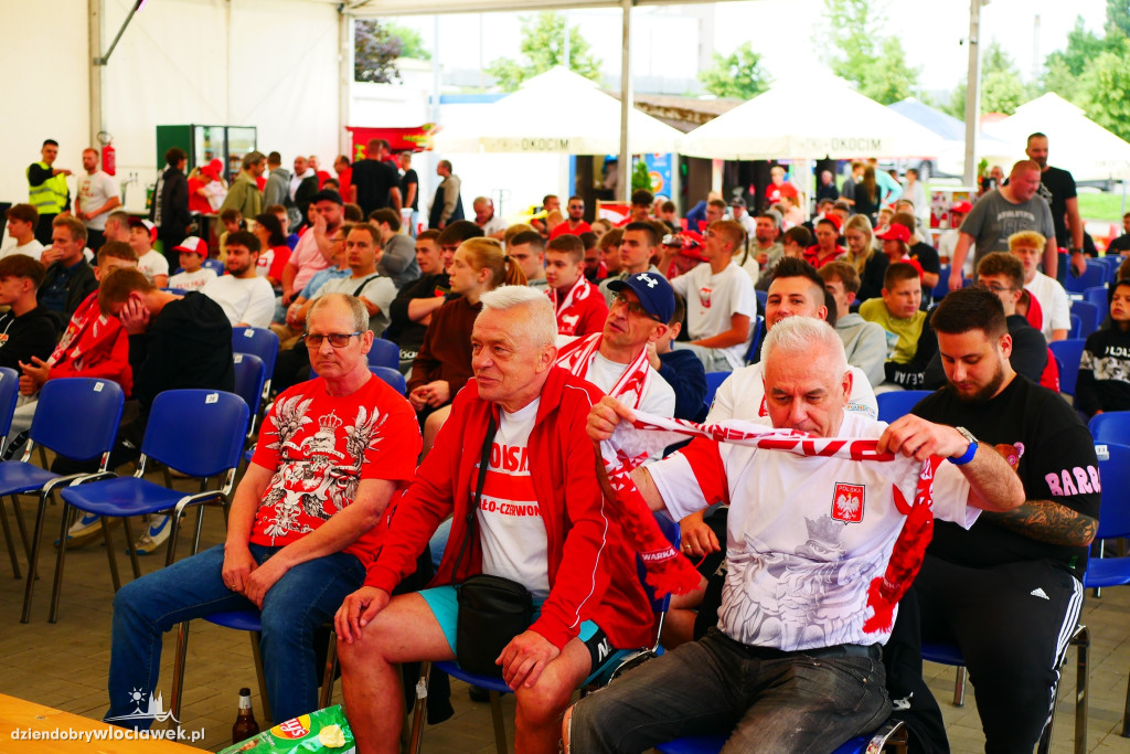 Strefa kibica na Słodowie: mecz Polski - Holandia