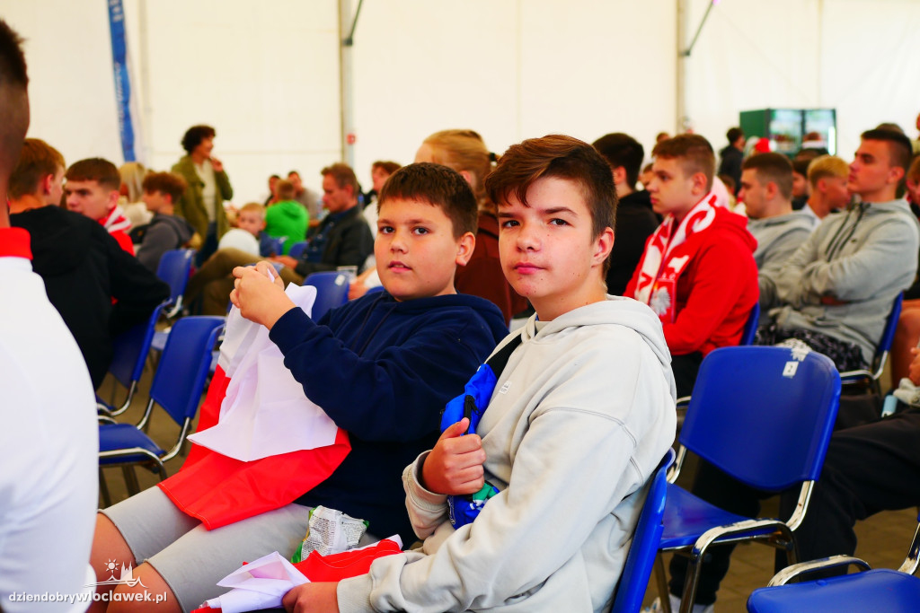 Strefa kibica na Słodowie: mecz Polski - Holandia