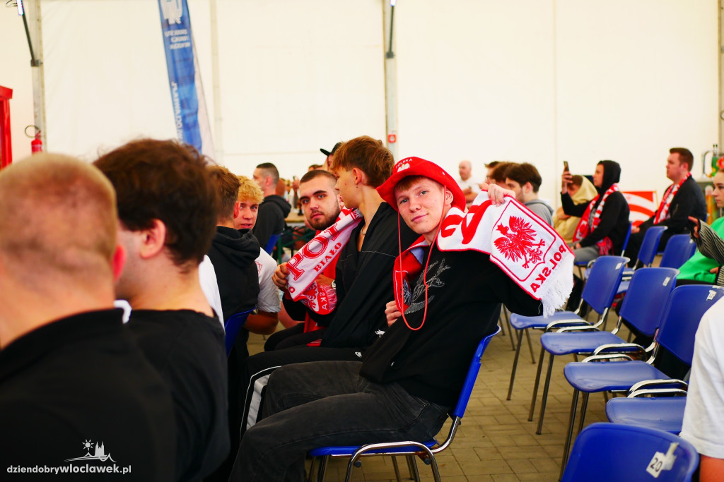Strefa kibica na Słodowie: mecz Polski - Holandia