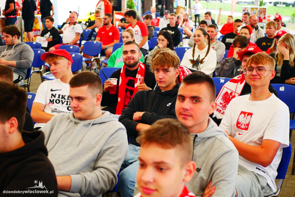 Strefa kibica na Słodowie: mecz Polski - Holandia