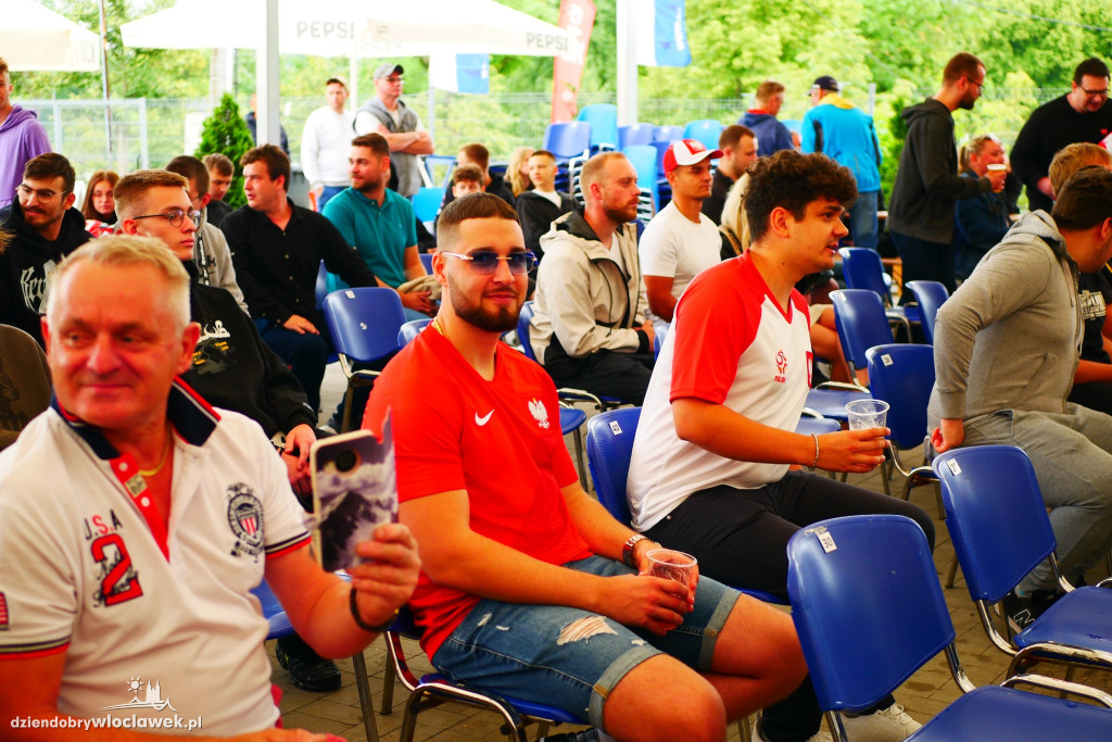Strefa kibica na Słodowie: mecz Polski - Holandia