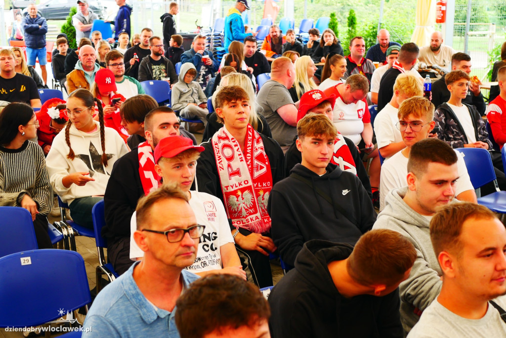 Strefa kibica na Słodowie: mecz Polski - Holandia