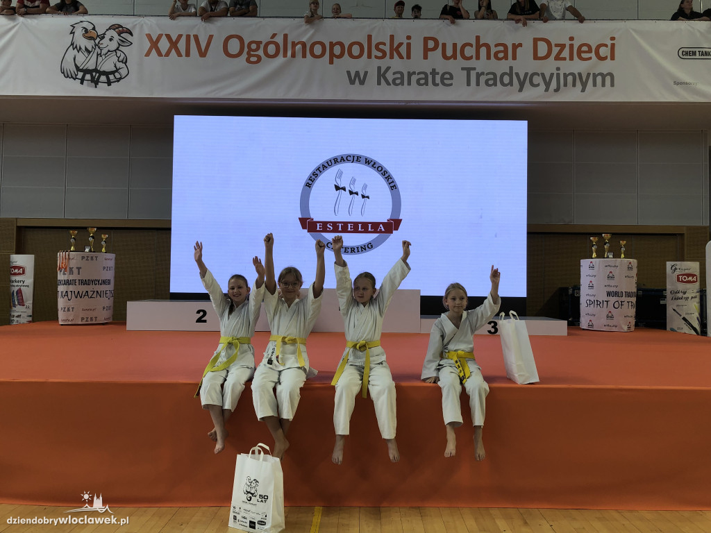 Sukces młodych karateków z Włocławka