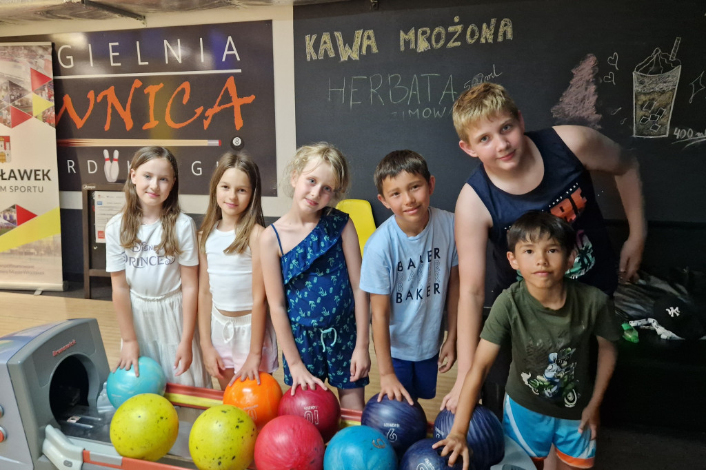 Szkółka bowlingowa z WBKSNiS PIONEK