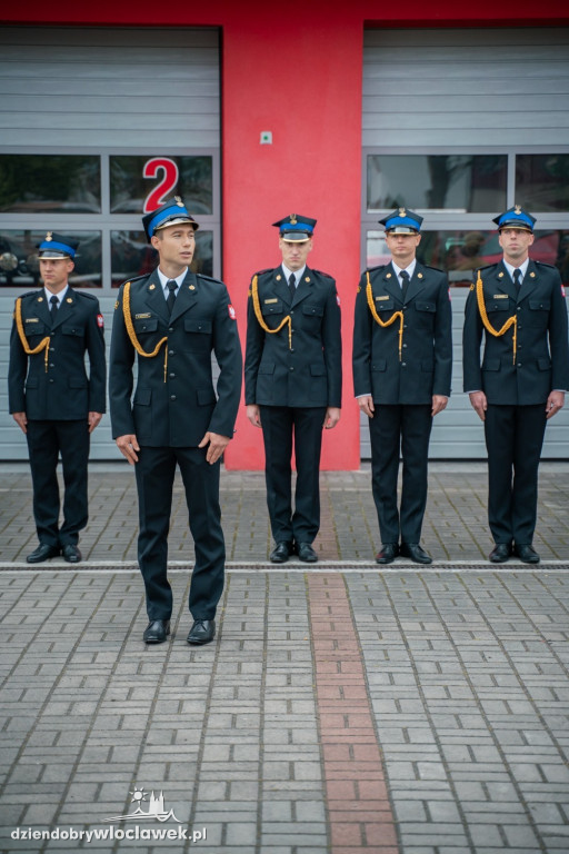 Zmiana służby i ślubowanie strażaków PSP Włocławek