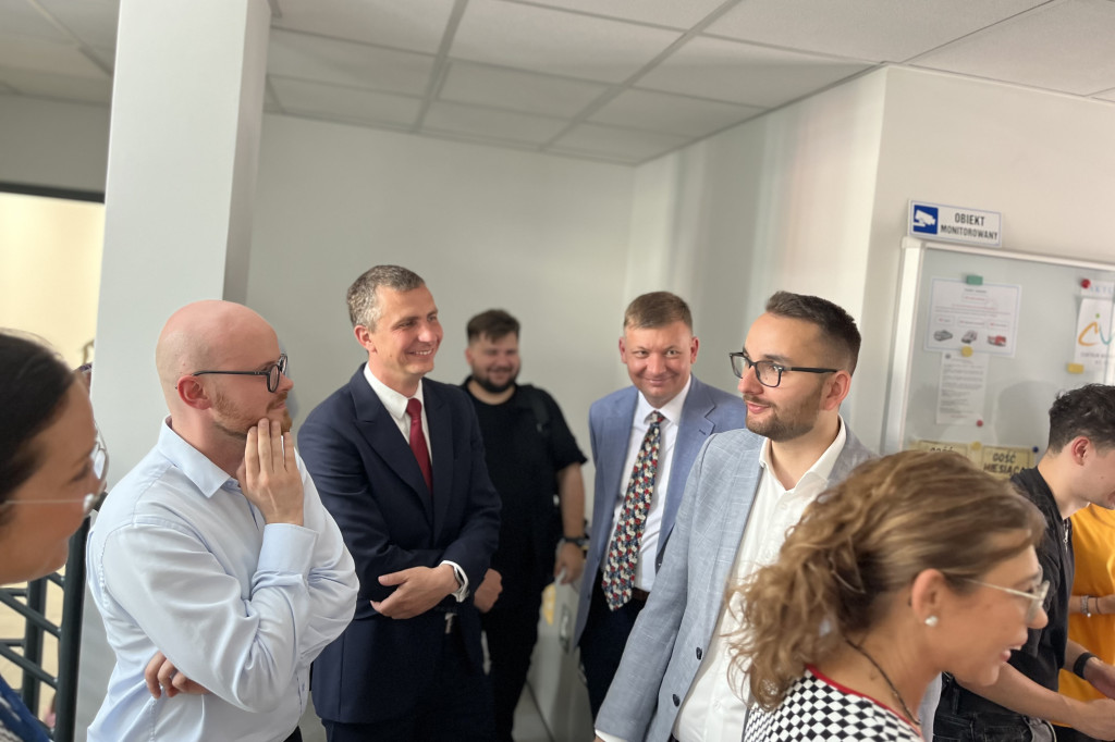 Wizyta Prezydenta w Centrum Wsparcia Społecznego