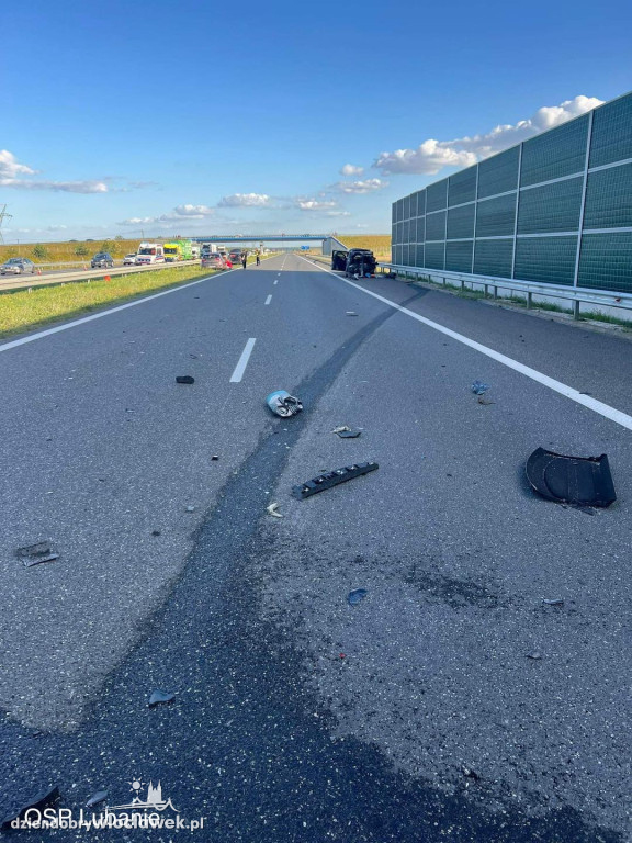 Na A1 zderzyły się cztery pojazdy