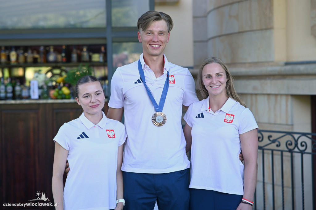 Kukucki spotkał się z olimpijczykami z Włocławka
