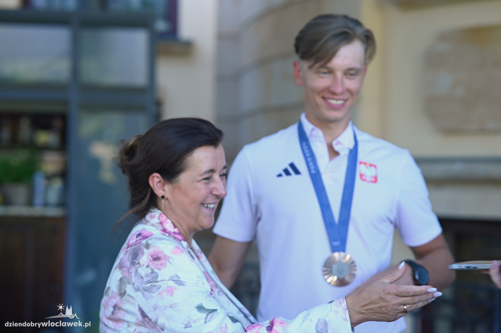Kukucki spotkał się z olimpijczykami z Włocławka