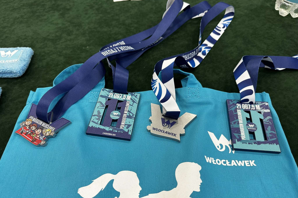 11. Półmaraton Włocławek - tak wyglądają gadżety