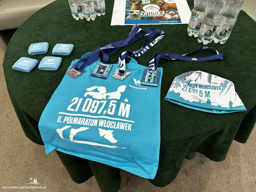 11. Półmaraton Włocławek - tak wyglądają gadżety