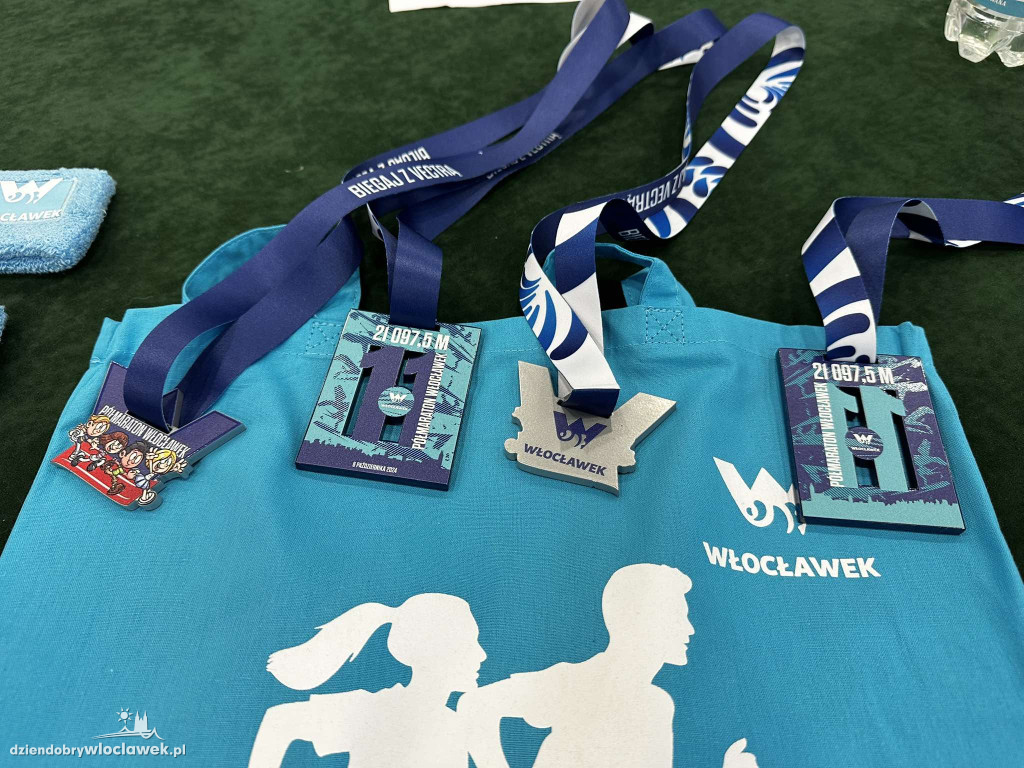 11. Półmaraton Włocławek - tak wyglądają gadżety
