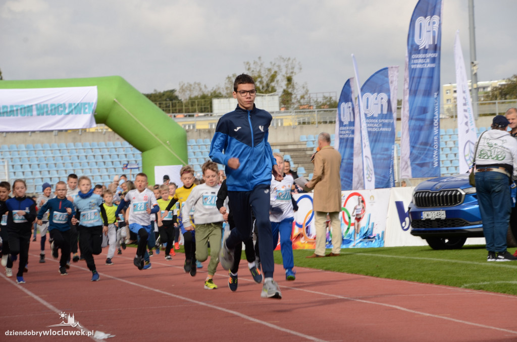 Półmaraton we Włocławku - dzieci