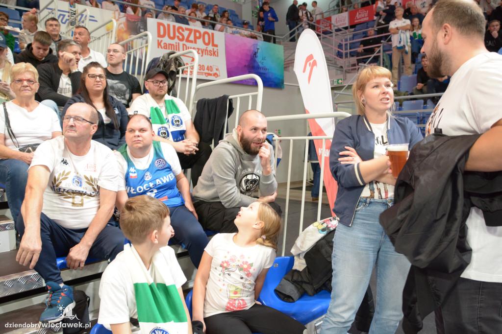 Kibice na meczu Anwil Włocławek vs. Dziki Warszawa