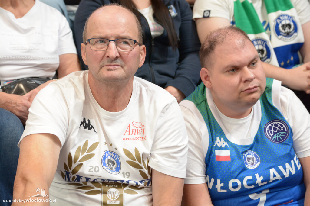 Kibice na meczu Anwil Włocławek vs. Dziki Warszawa
