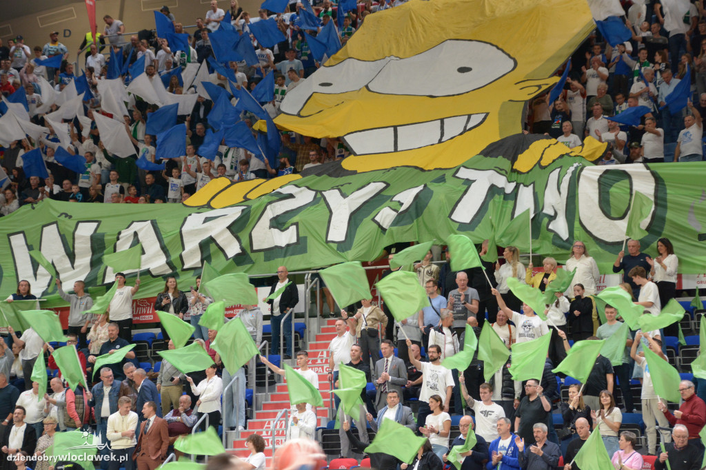 Kibice na meczu Anwil Włocławek vs. Dziki Warszawa