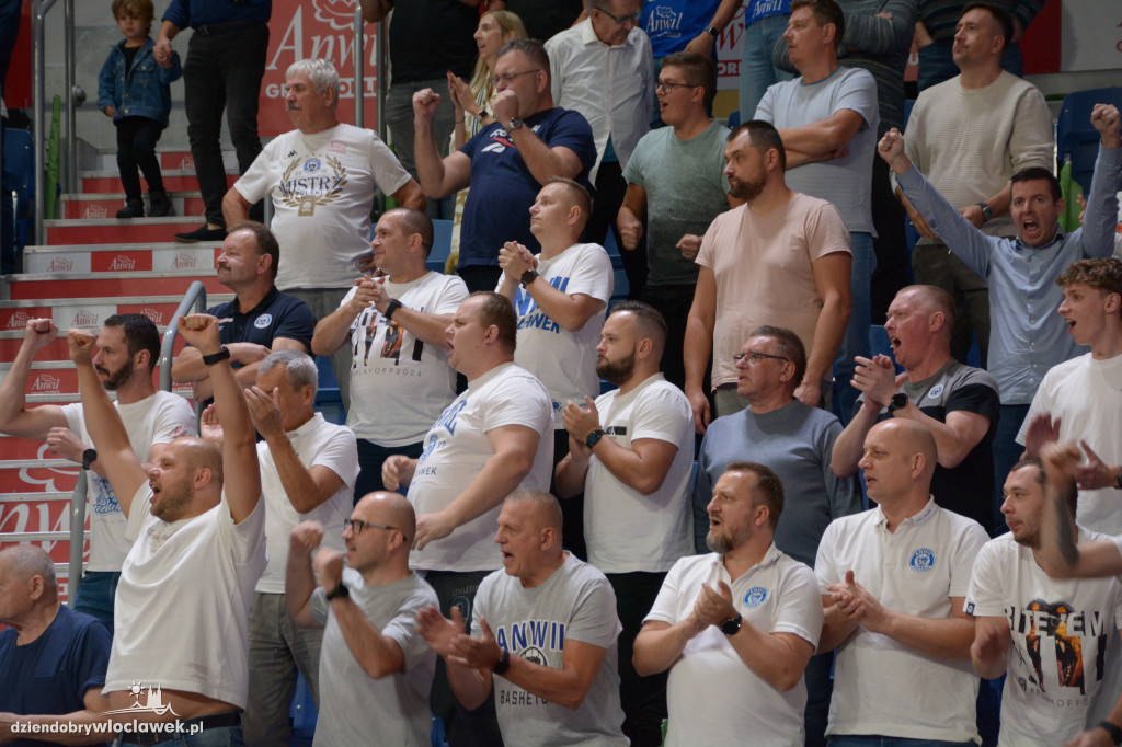 Kibice na meczu Anwil Włocławek vs. Dziki Warszawa