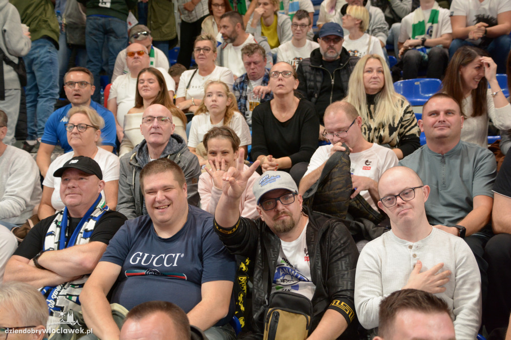 Kibice na meczu Anwil Włocławek vs. Dziki Warszawa