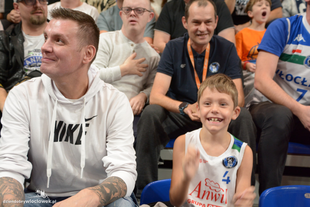 Kibice na meczu Anwil Włocławek vs. Dziki Warszawa