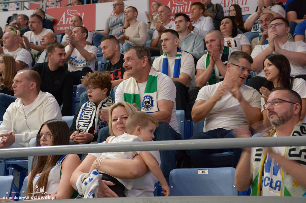 Kibice na meczu Anwil Włocławek vs. Dziki Warszawa