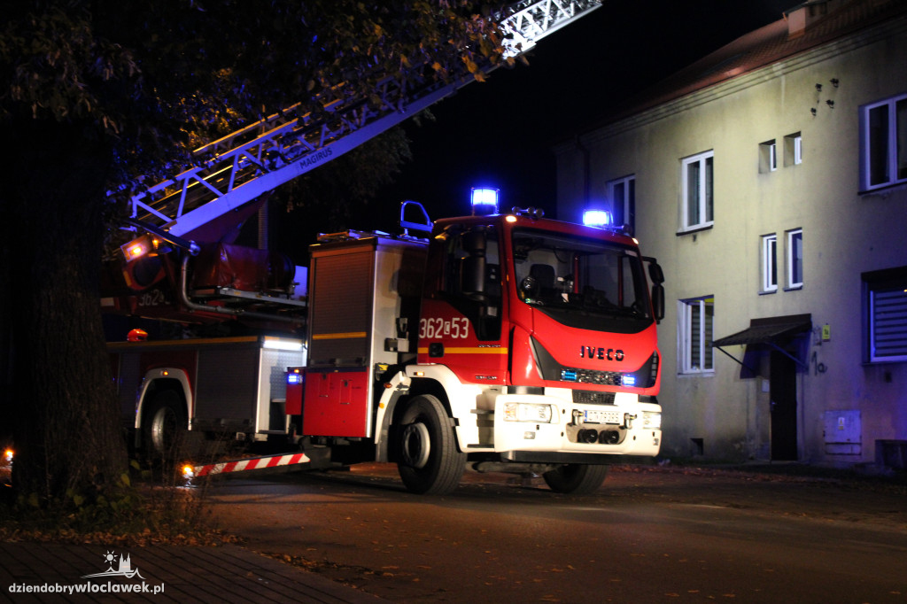 Straż pożarna interweniowała na Szpitalnej