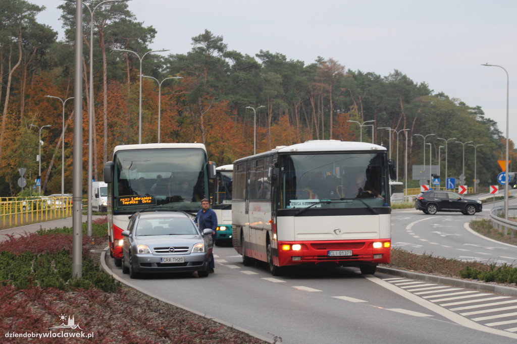 Czołowe zderzenie na DK62