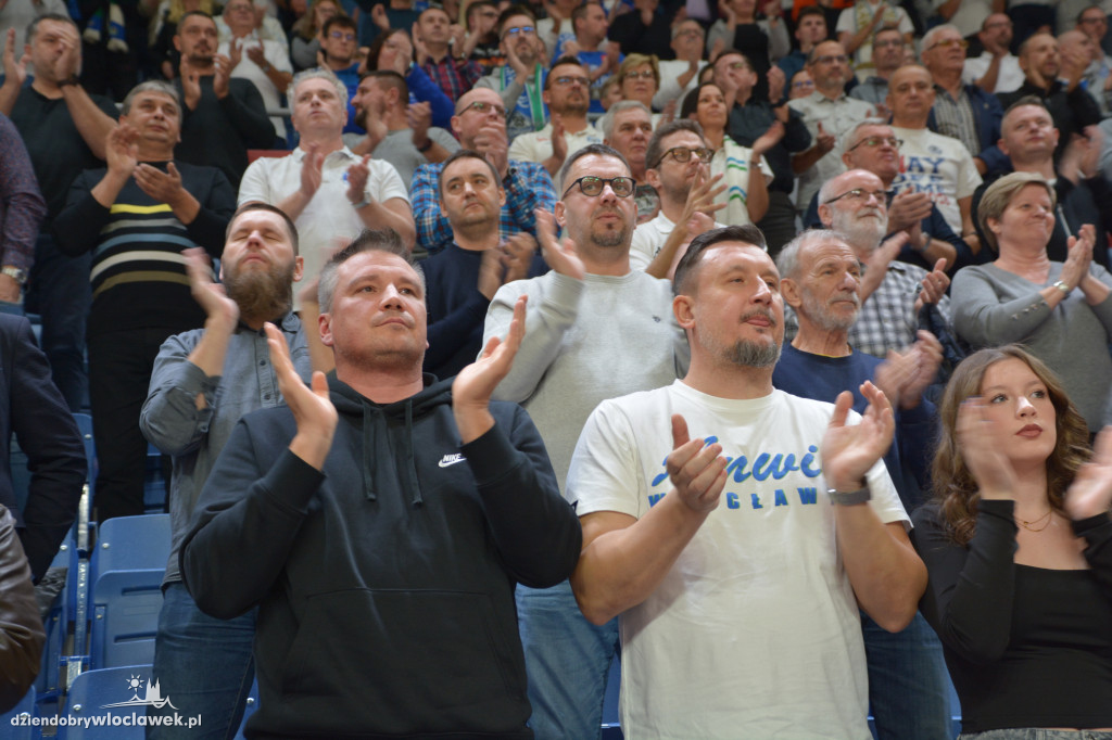 Kibice na meczu Anwil Włocławek vs. Sporting CP