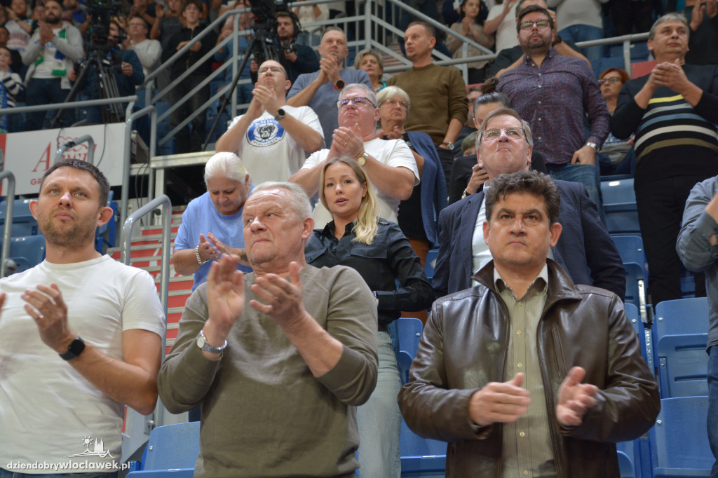Kibice na meczu Anwil Włocławek vs. Sporting CP