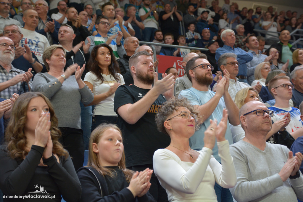 Kibice na meczu Anwil Włocławek vs. Sporting CP