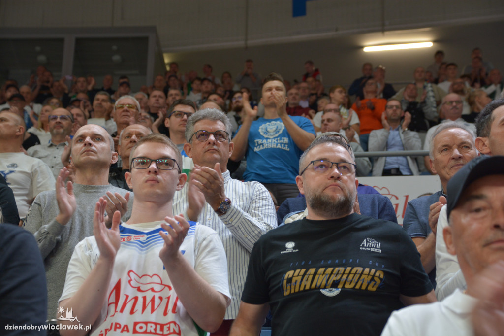 Kibice na meczu Anwil Włocławek vs. Sporting CP