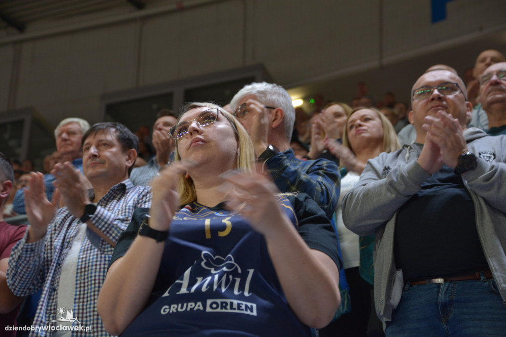 Kibice na meczu Anwil Włocławek vs. Sporting CP
