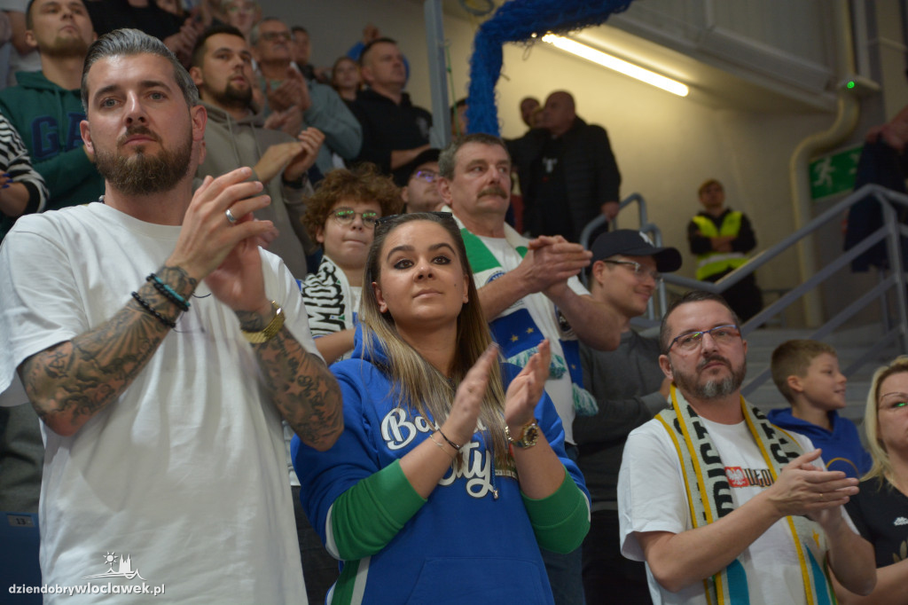 Kibice na meczu Anwil Włocławek vs. Sporting CP