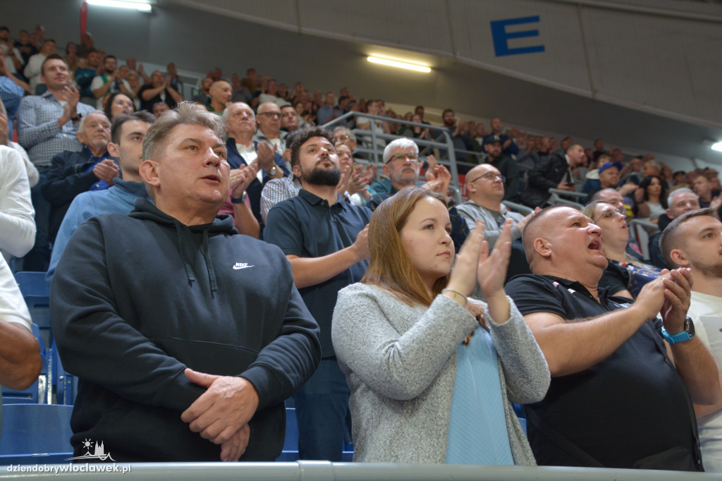 Kibice na meczu Anwil Włocławek vs. Sporting CP