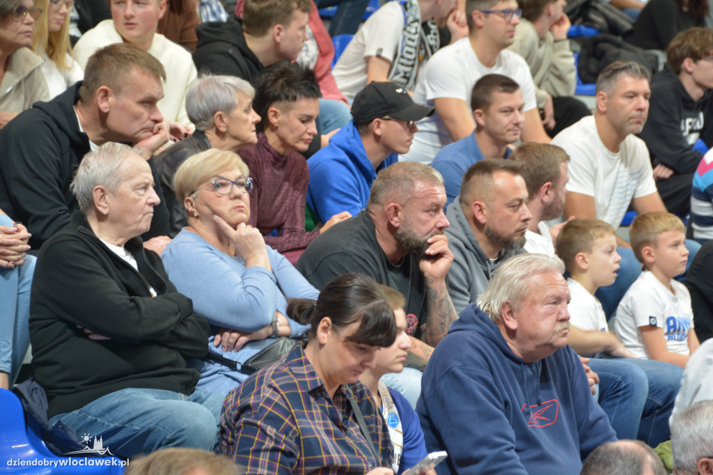 Kibice na meczu Anwil Włocławek vs. Sporting CP