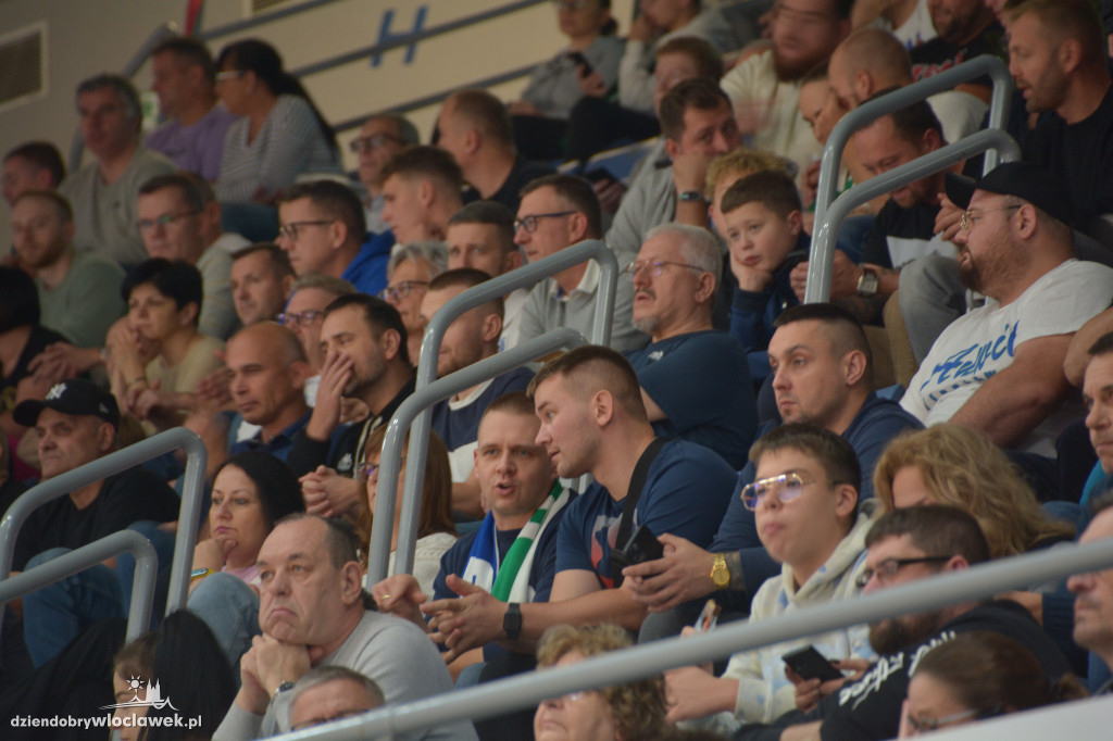 Kibice na meczu Anwil Włocławek vs. Sporting CP
