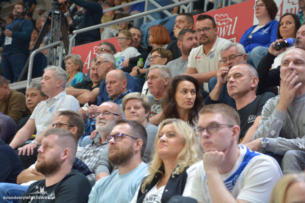Kibice na meczu Anwil Włocławek vs. Sporting CP