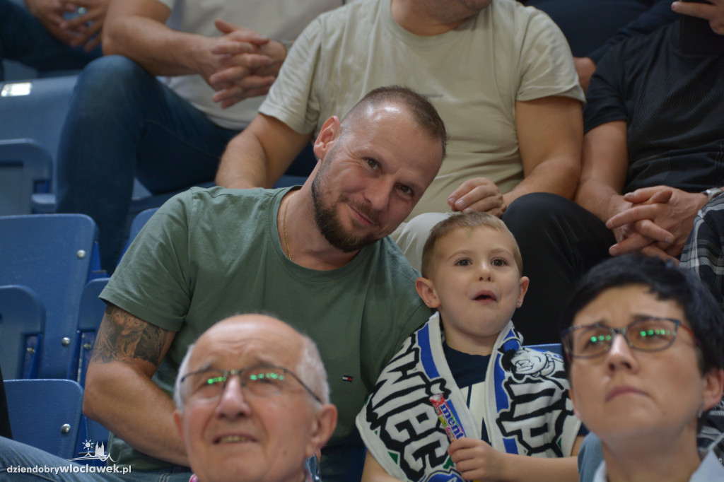 Kibice na meczu Anwil Włocławek vs. Sporting CP