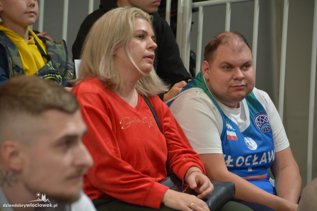 Kibice na meczu Anwil Włocławek vs. Sporting CP