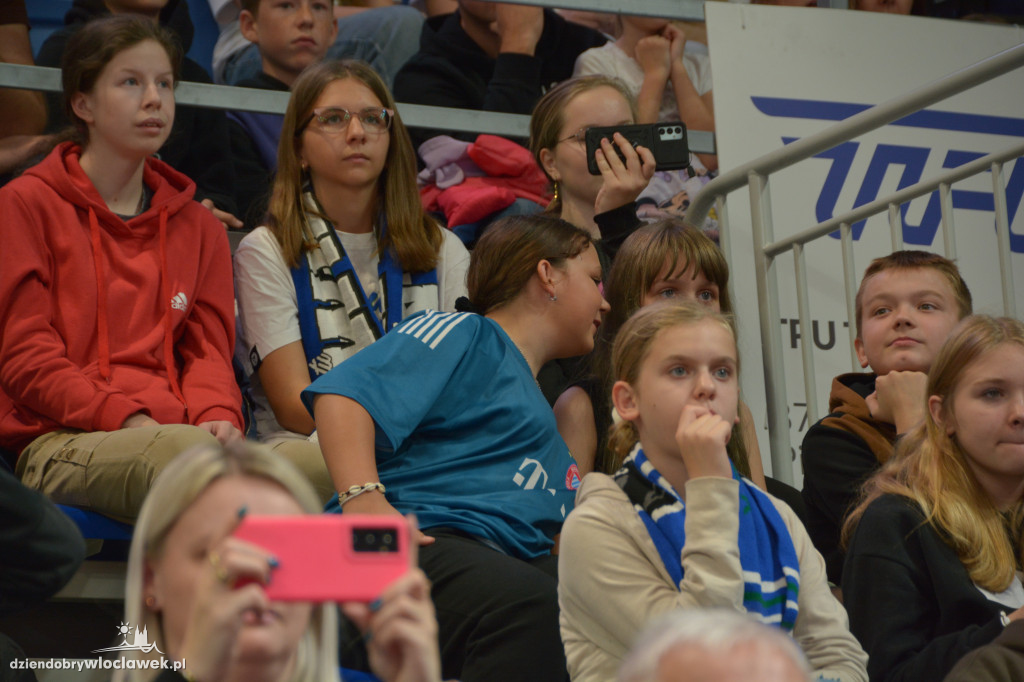 Kibice na meczu Anwil Włocławek vs. Sporting CP