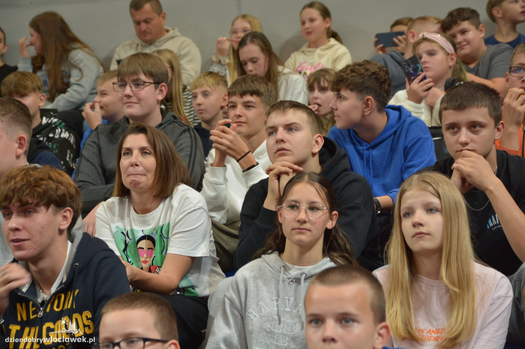 Kibice na meczu Anwil Włocławek vs. Sporting CP
