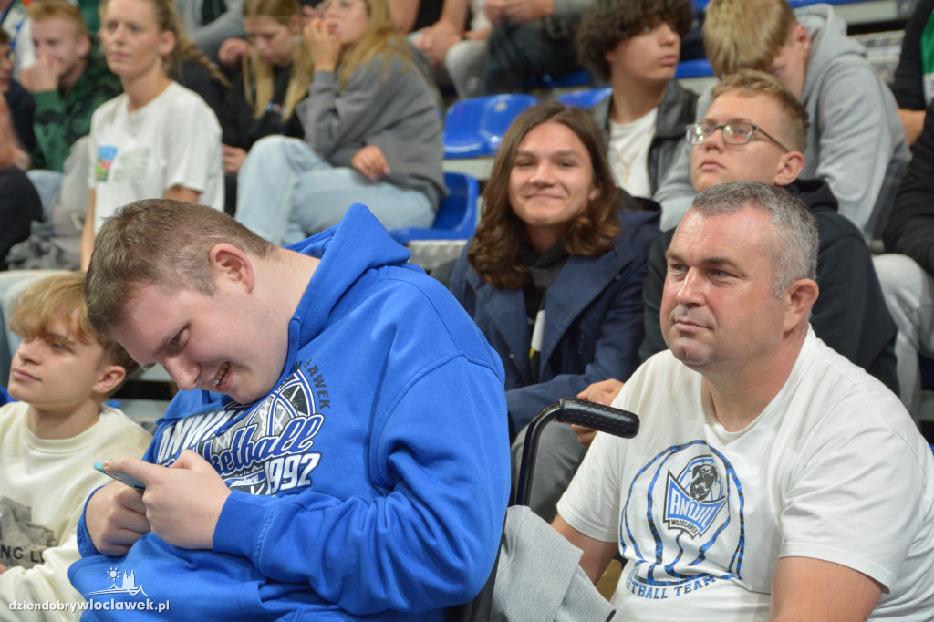 Kibice na meczu Anwil Włocławek vs. Sporting CP