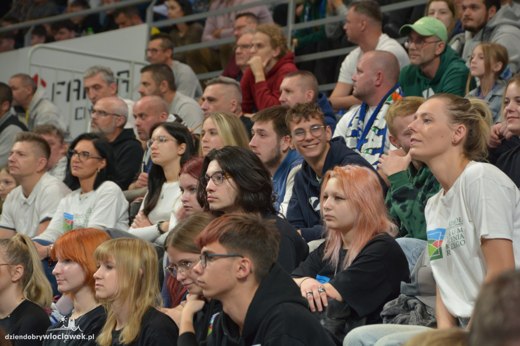 Kibice na meczu Anwil Włocławek vs. Sporting CP