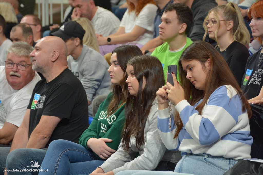 Kibice na meczu Anwil Włocławek vs. Sporting CP