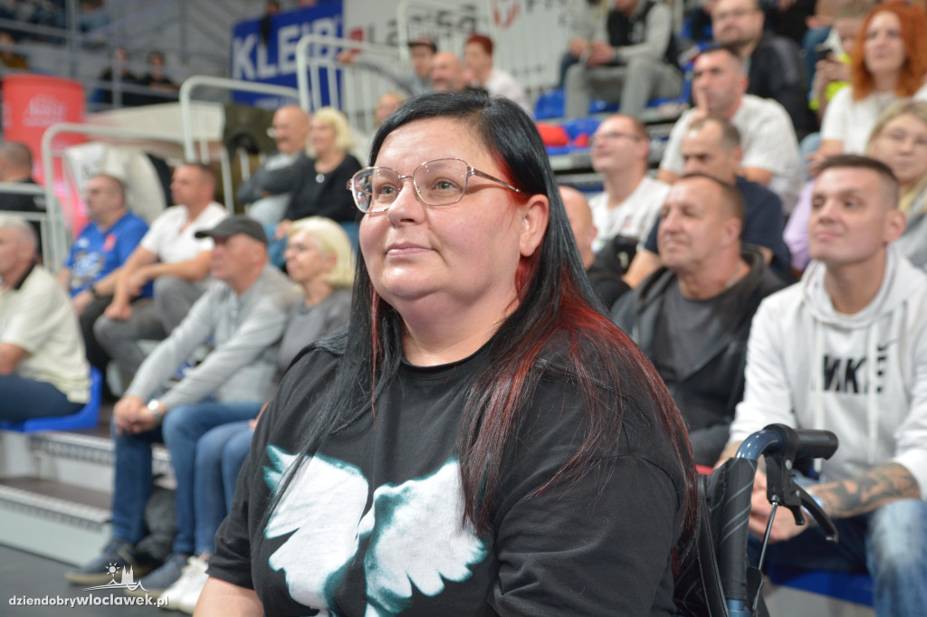 Kibice na meczu Anwil Włocławek vs. Sporting CP