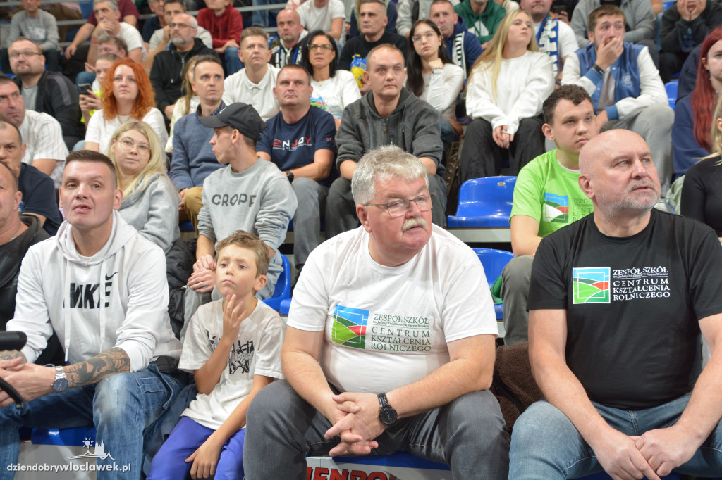 Kibice na meczu Anwil Włocławek vs. Sporting CP