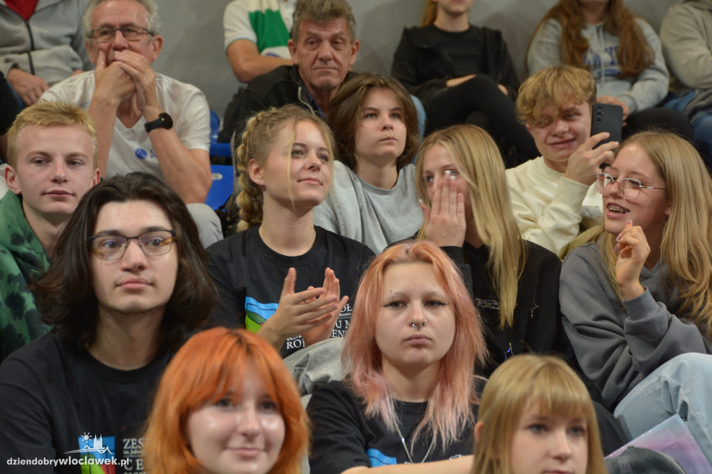 Kibice na meczu Anwil Włocławek vs. Sporting CP